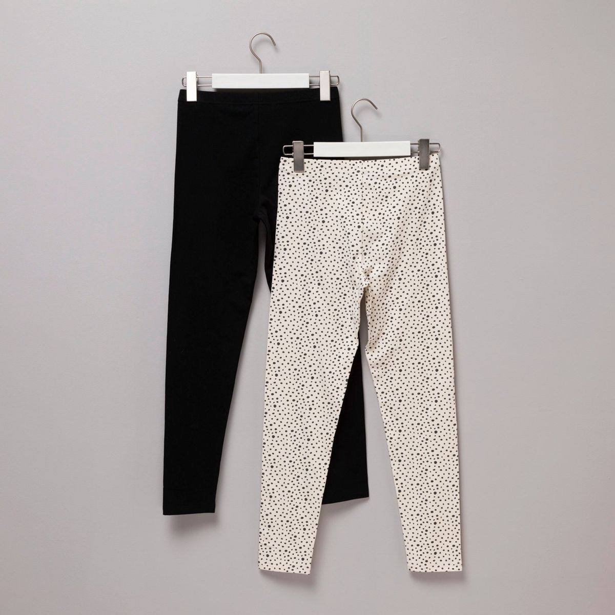 ELEVEN - Pack de 2 Leggins Eleven Niña Tiro Medio Algodón Estampado