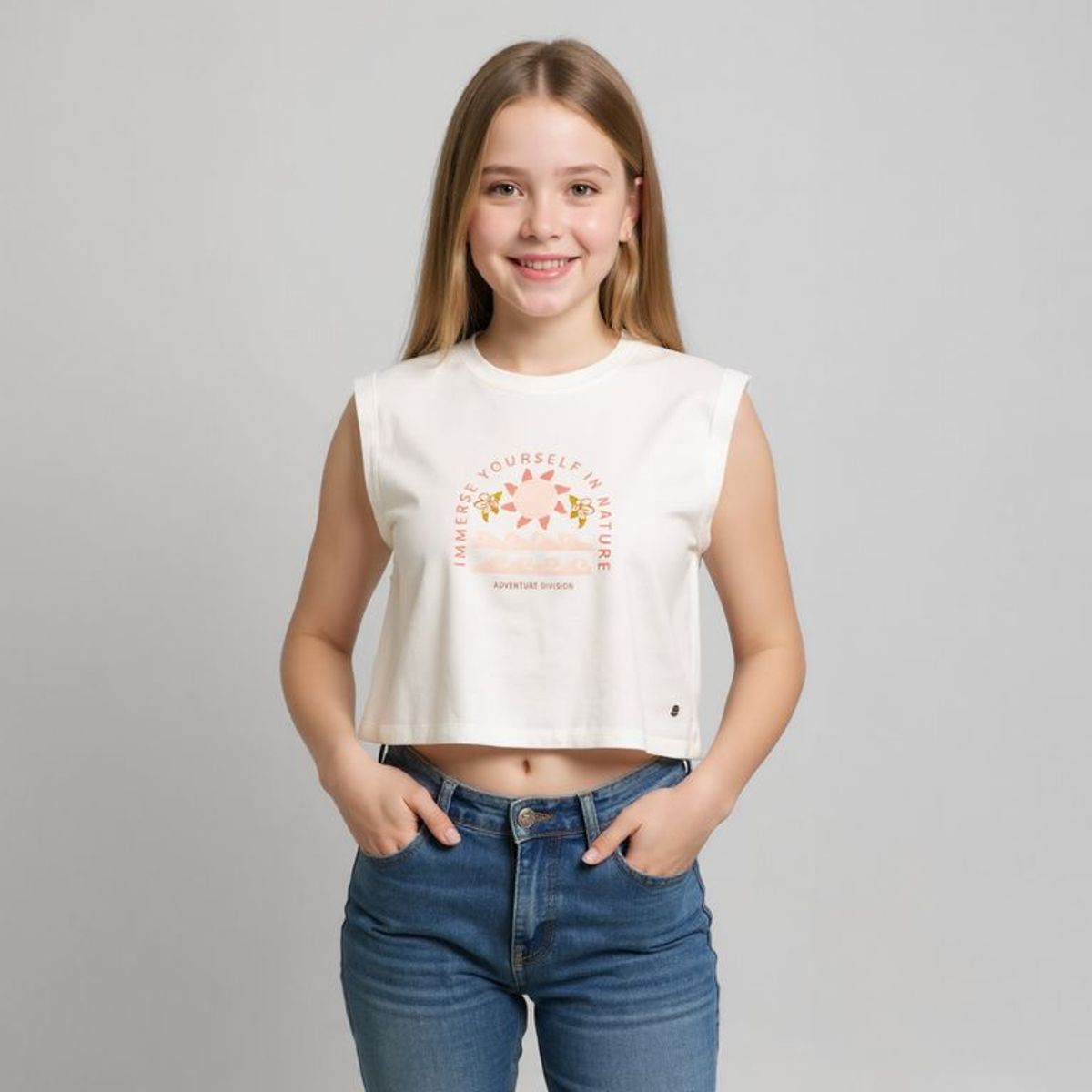 DOO AUSTRALIA - Polo Doo Australia Algodón Estampada Niña Casual