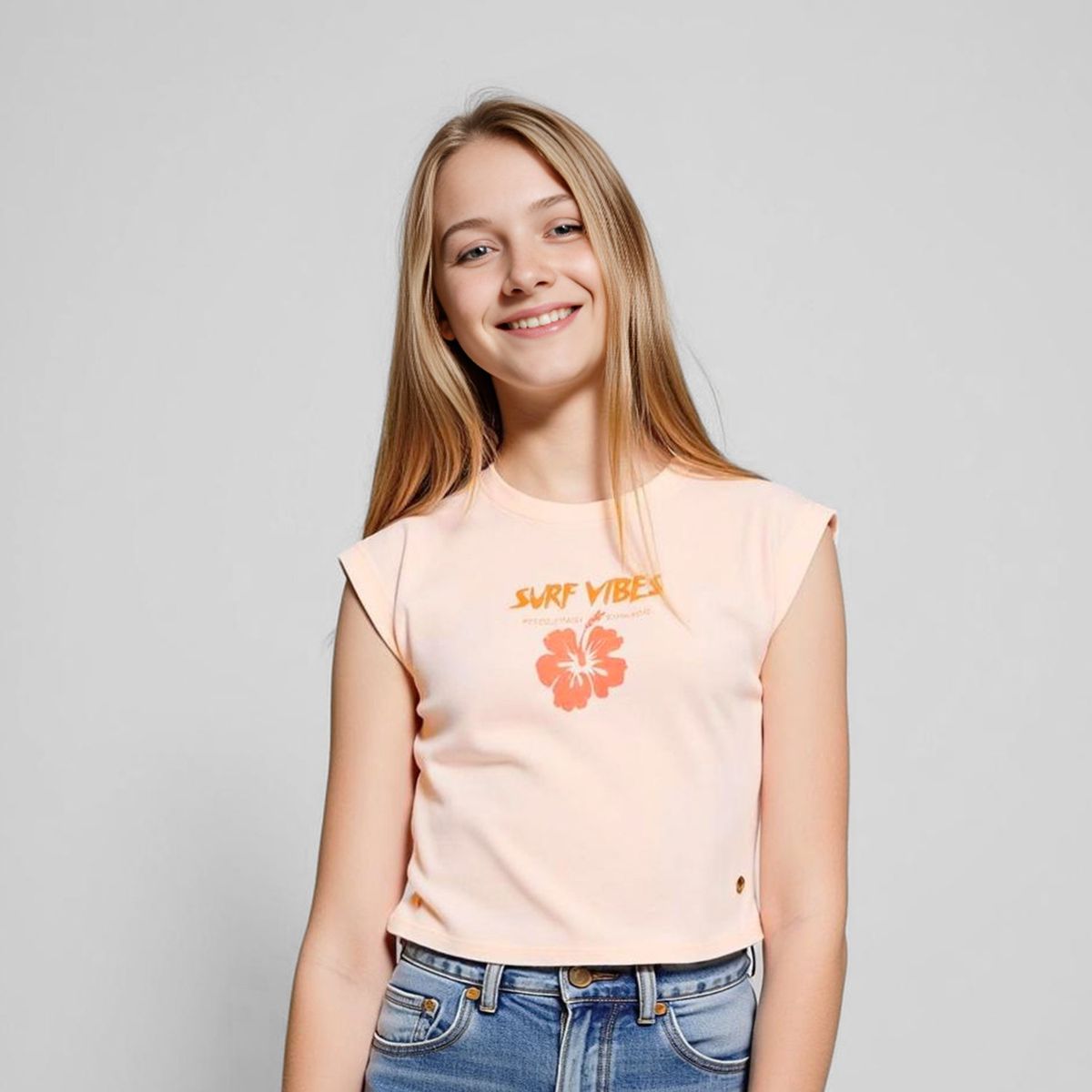 DOO AUSTRALIA - Polo Doo Australia Algodón Estampada Niña Casual