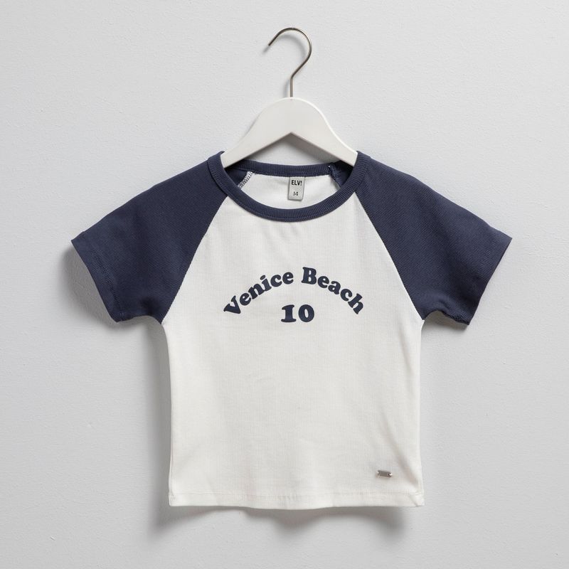 ELEVEN - Polo Eleven Manga Corta Estampada Niña Algodón