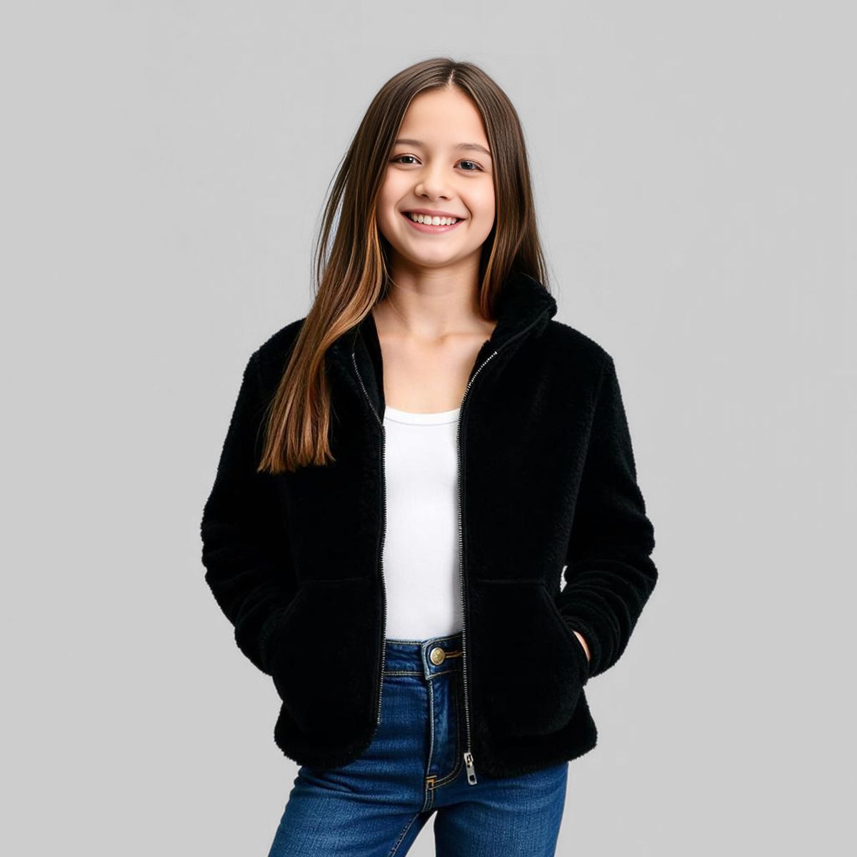 ELEVEN - Polera Niña Polar Eleven