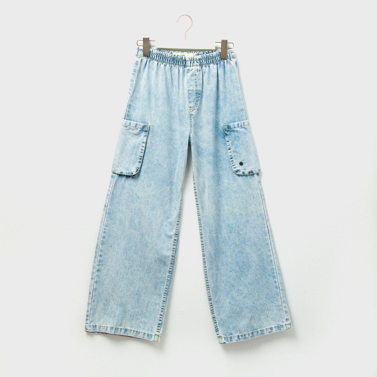 DOO AUSTRALIA - Jeans Doo Australia Cargo Algodón Niña Tiro Bajo
