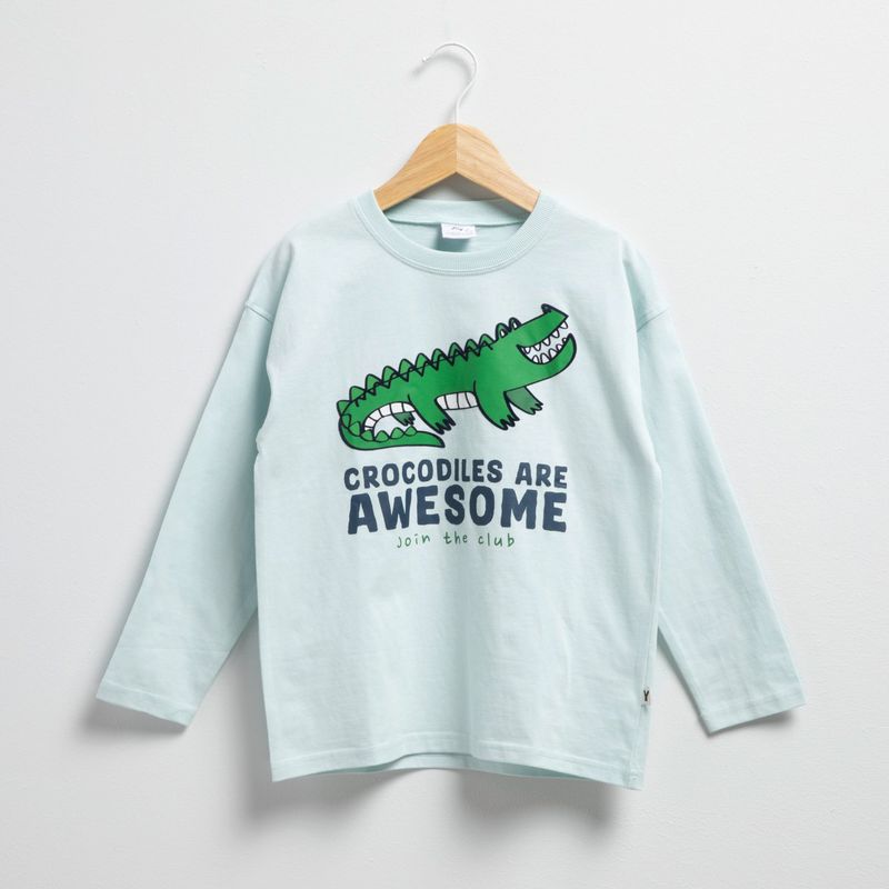 YAMP - Polo Manga Larga Algodón Niño Yamp Estampada Casual