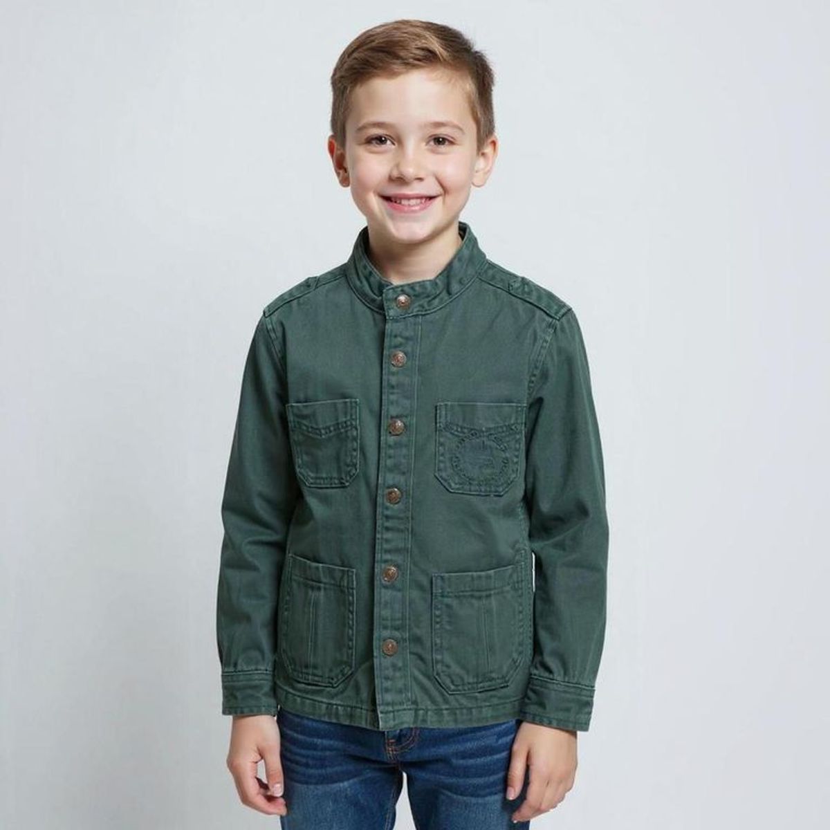 YAMP - Casaca Yamp Algodón Manga Larga Niño Casual