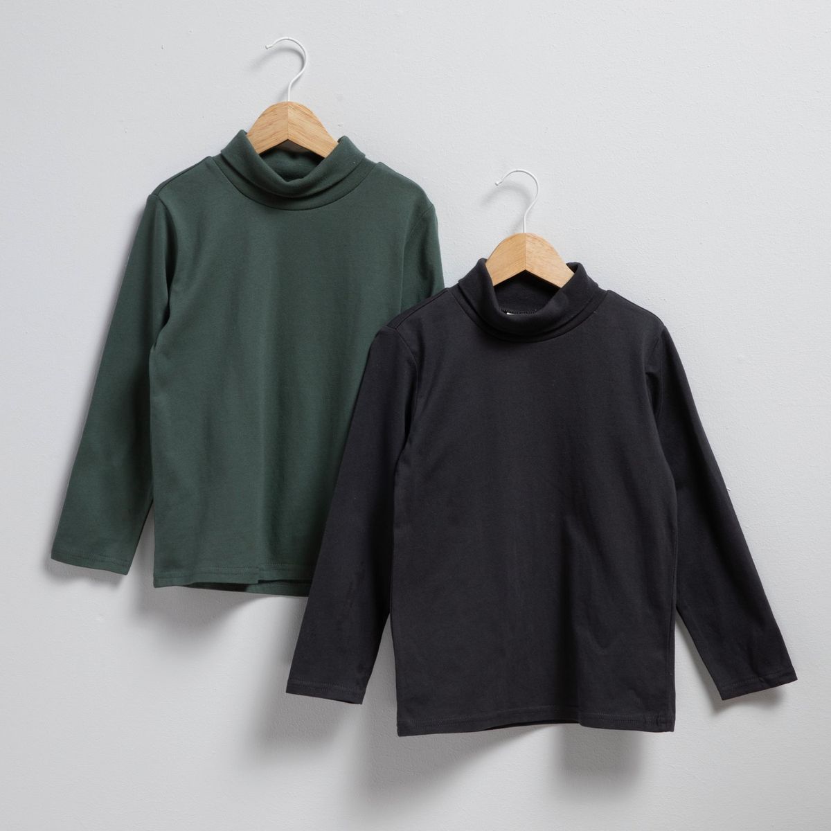 YAMP - Pack 2 Cafarena Algodón Niño Yamp Manga Larga Cuello Alto
