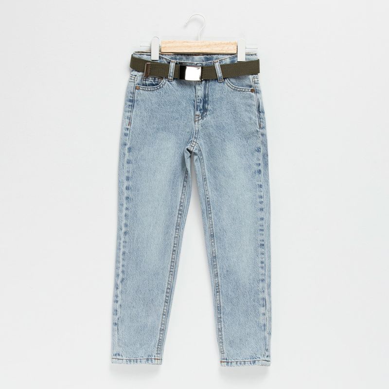 YAMP - Jeans Yamp Denim con Cinturón Niño
