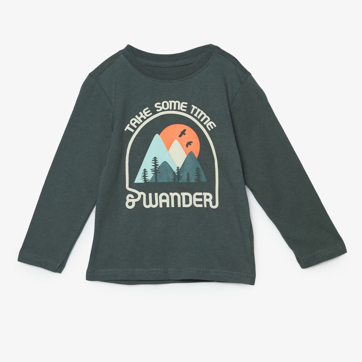 YAMP - Polo Manga Larga Algodón Yamp Estampada Casual Niño