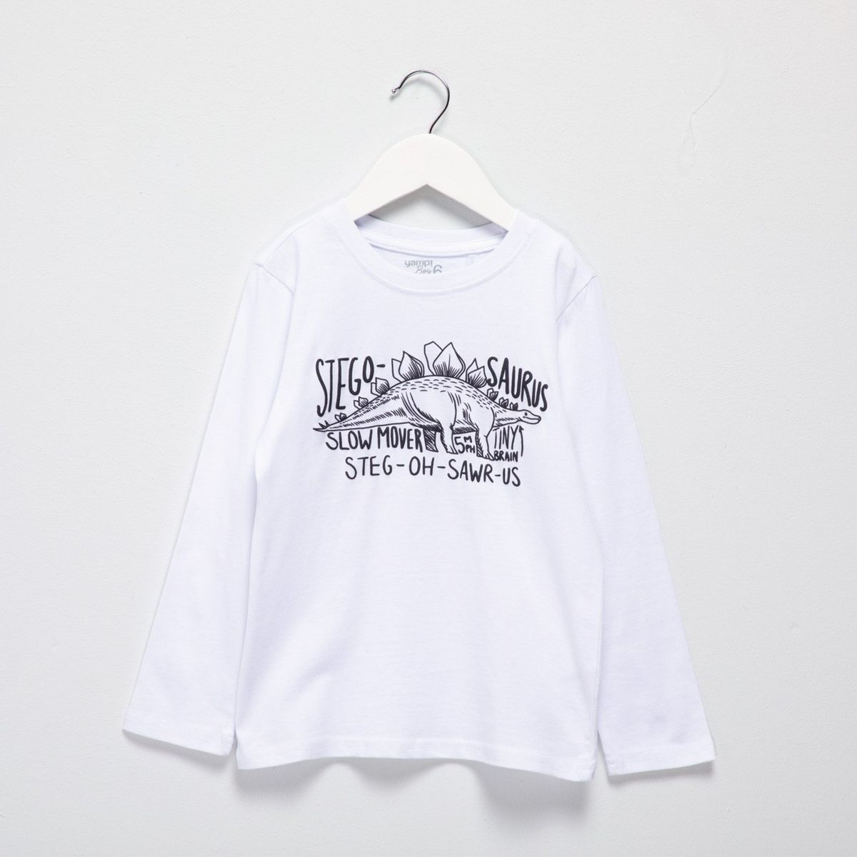 YAMP - Polo Manga Larga Algodón Yamp Estampada Casual Niño