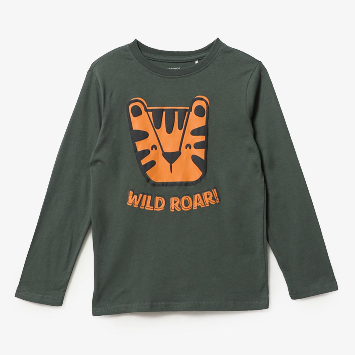 YAMP - Polo Manga Larga Algodón Yamp Estampada Casual Niño