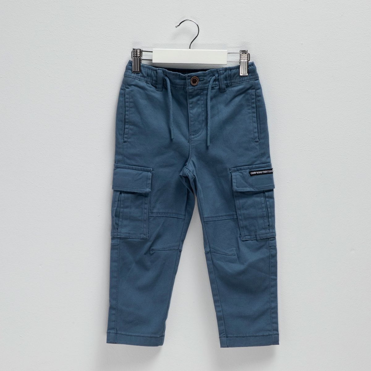 YAMP - Pantalón Cargo Yamp Algodón Niño Cintura Elasticada