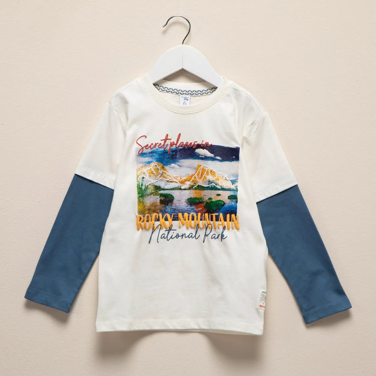 YAMP - Polo Yamp Algodón Doble Manga Estampada Niño