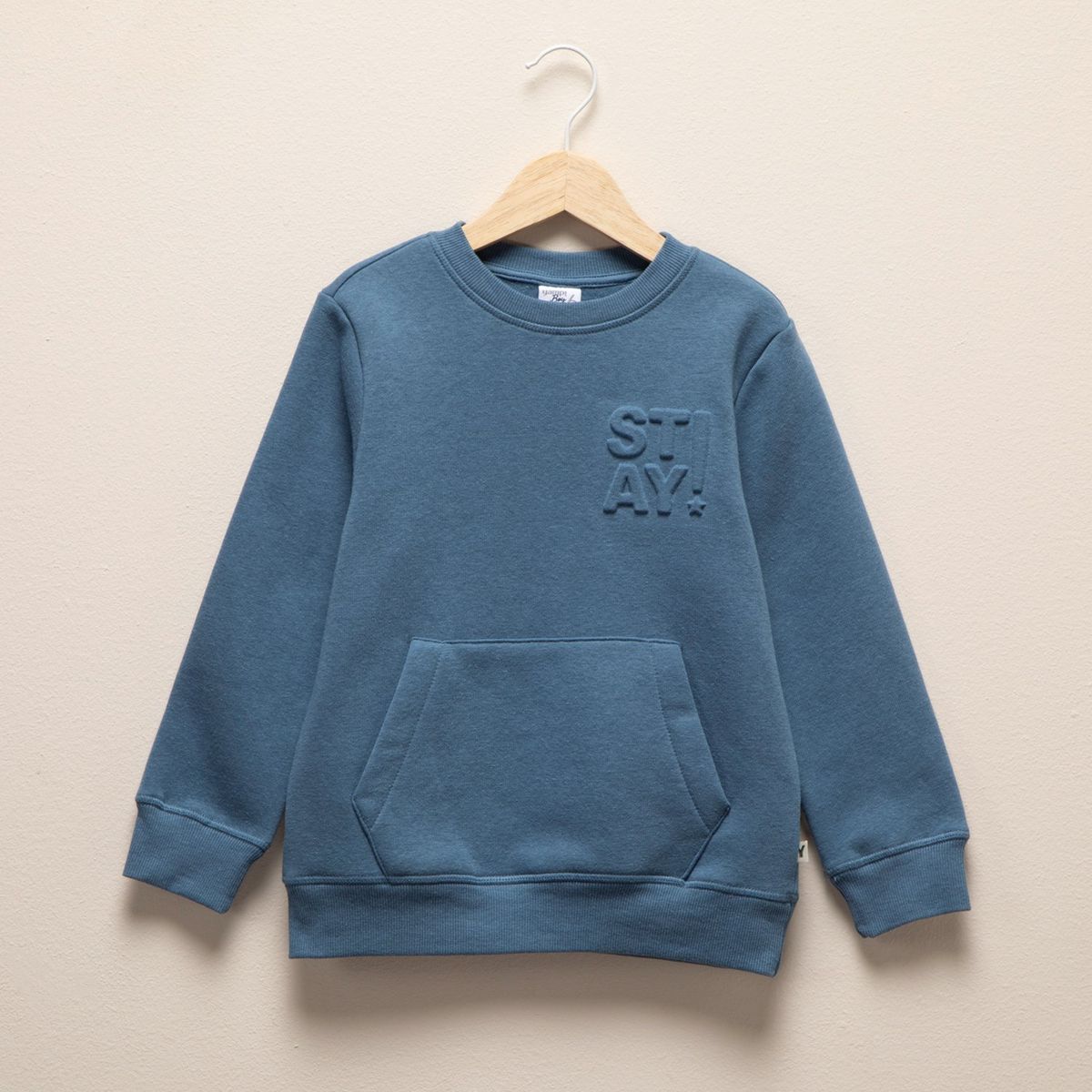 YAMP - Polera Afranelado Yamp Niño Manga Larga Casual