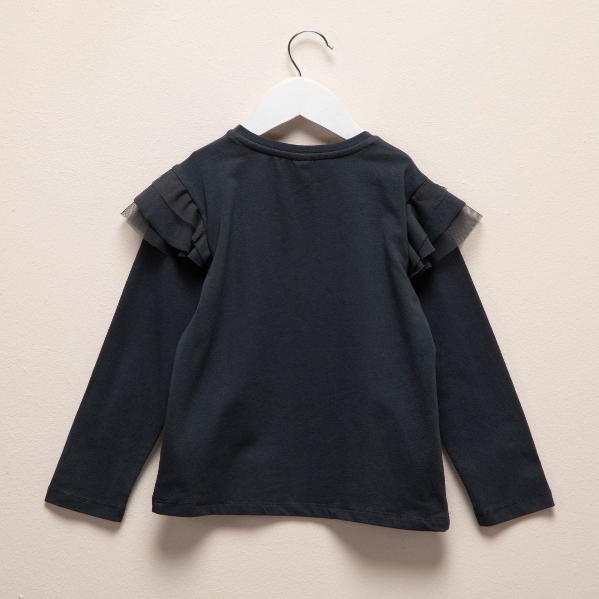 YAMP - Polo Algodón Manga Larga Niña Yamp Diseño Corazón