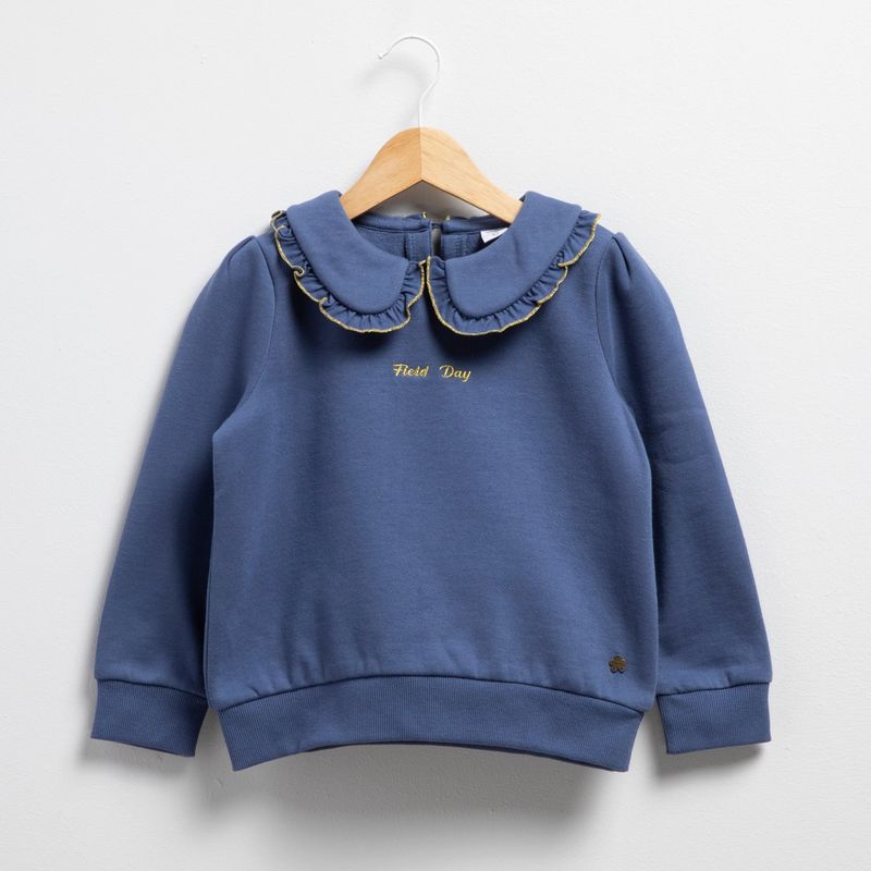 YAMP - Polera Yamp Manga Larga Niña Diseño Liso