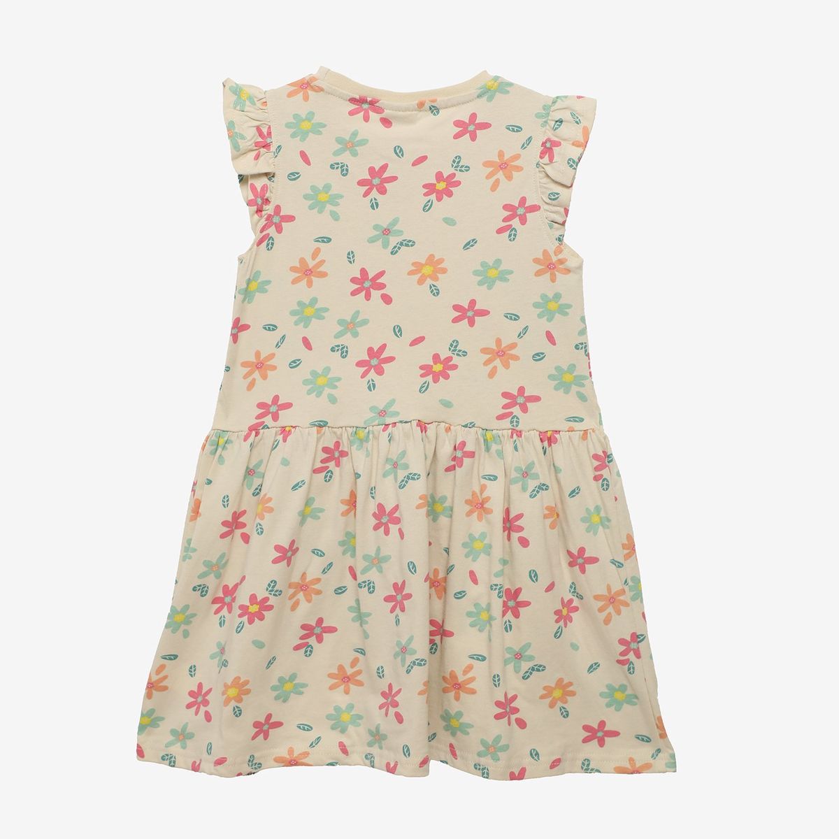 YAMP - Vestido Niña Manga Corta Algodón Yamp