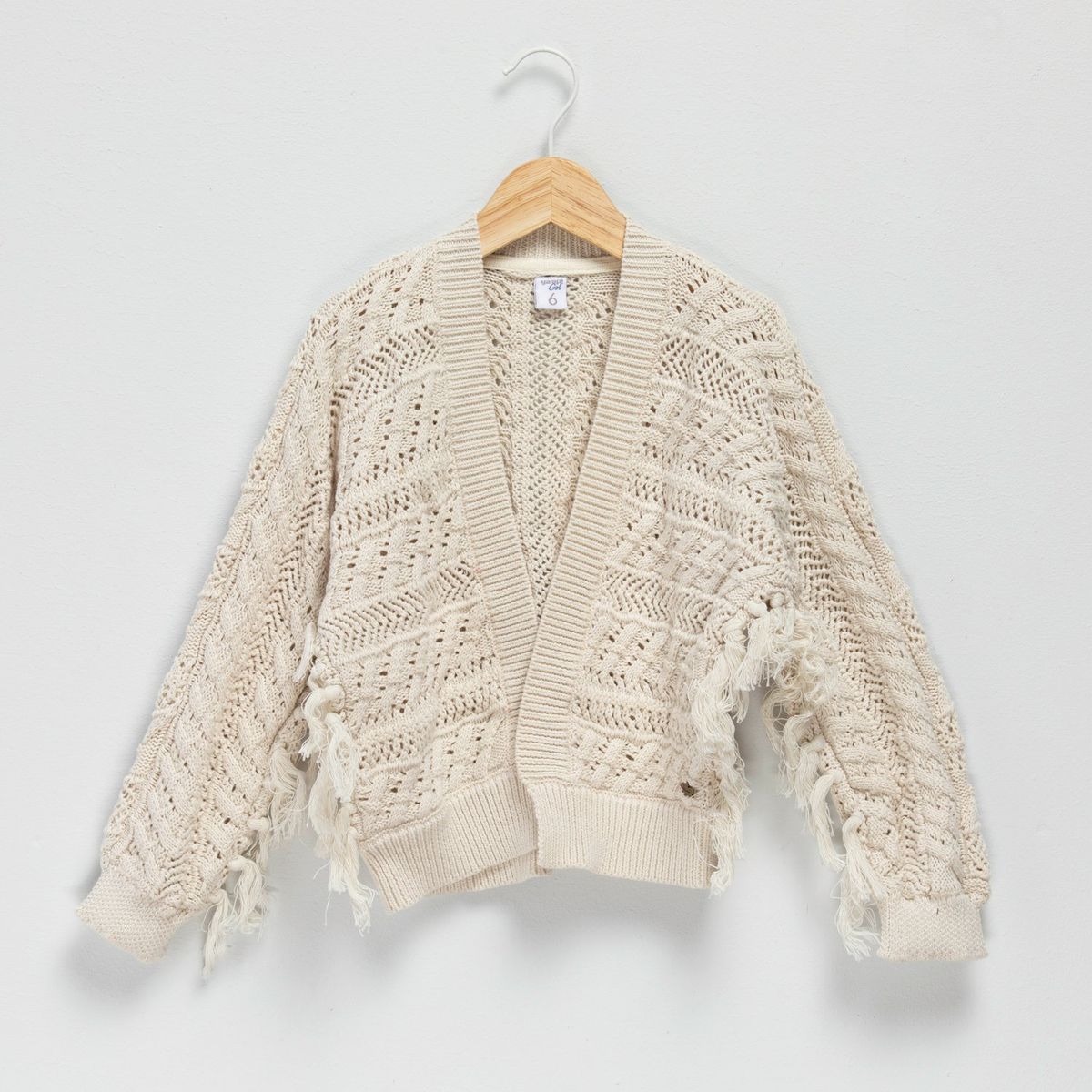 YAMP - Chompa Texturado Manga Larga Yamp Niña Algodón