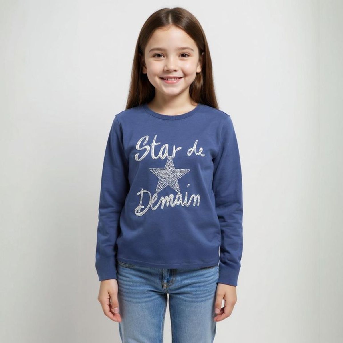 YAMP - Polo Algodón Manga Larga Yamp Niña Estampada