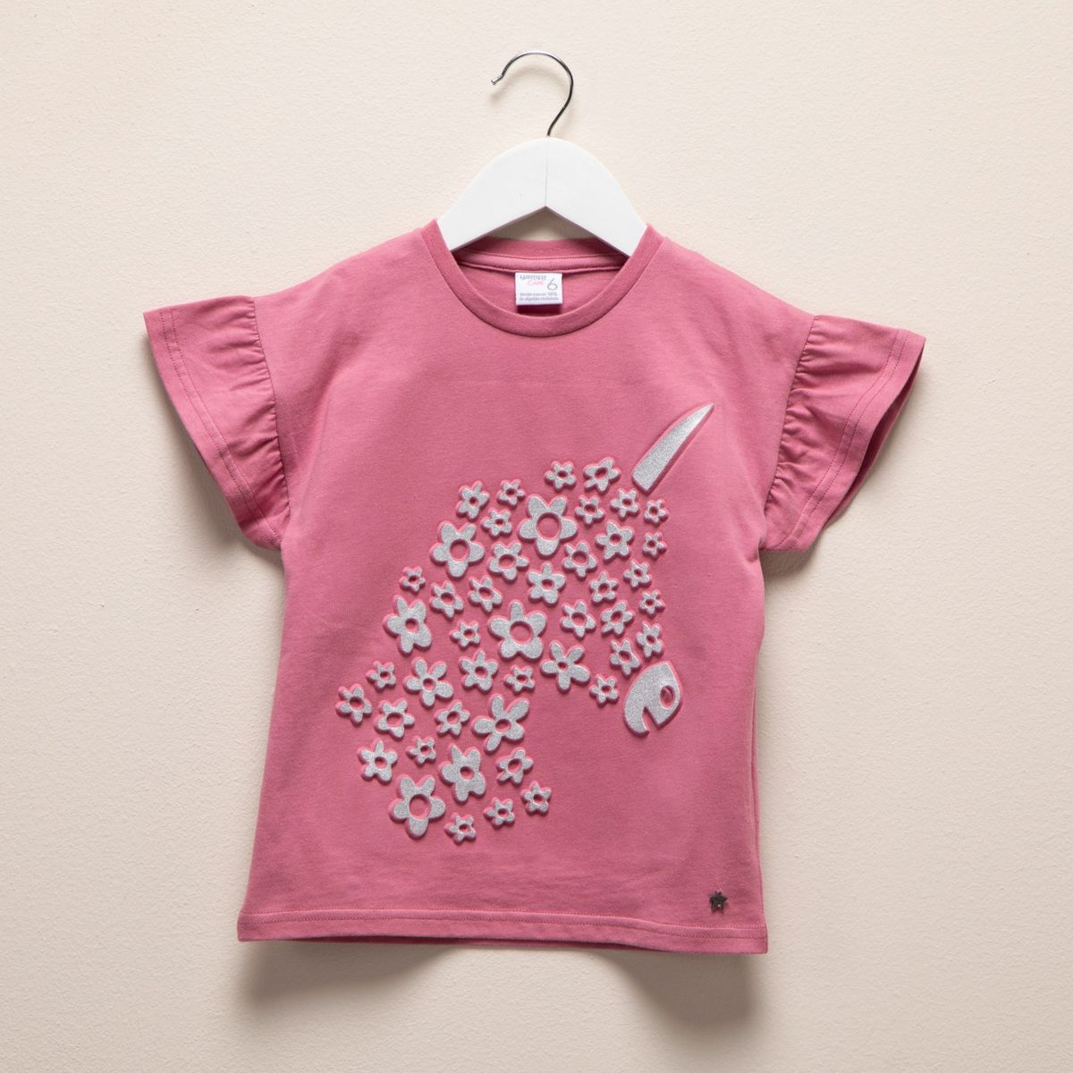 YAMP - Polo Yamp Algodón Manga Corta Niña Estampada