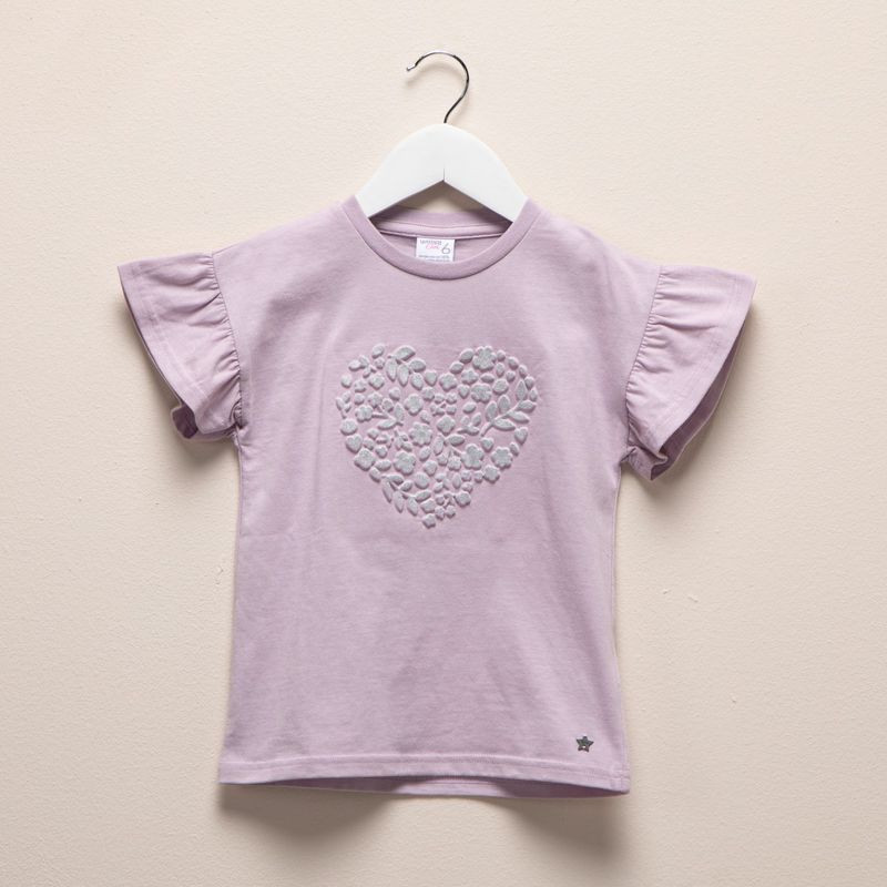 YAMP - Polo Yamp Algodón Manga Corta Niña Estampada