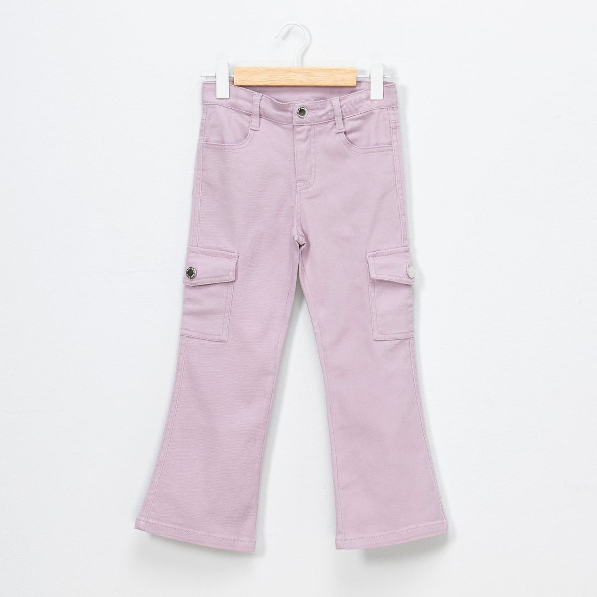 YAMP - Pantalón Cargo Yamp Niña Algodón Tiro Medio Casual