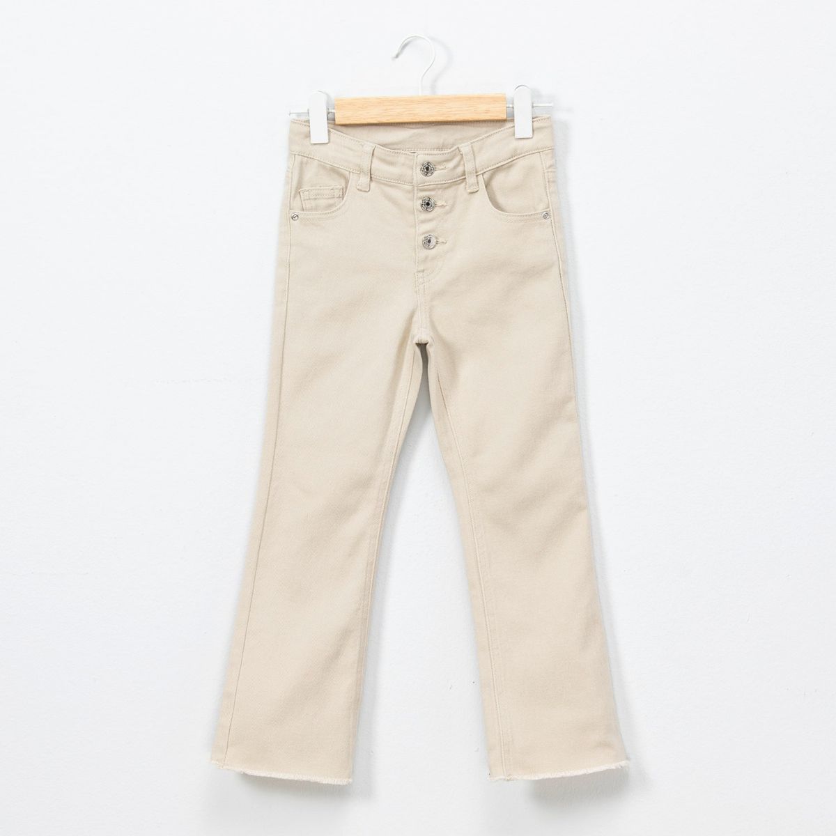 YAMP - Pantalón Flare Yamp Algodón Diseño Floral Niña