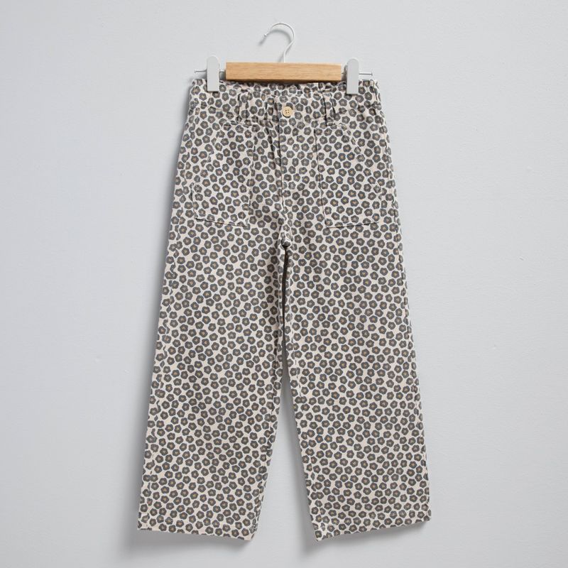 YAMP - Pantalon Wide Niña Algodón Yamp