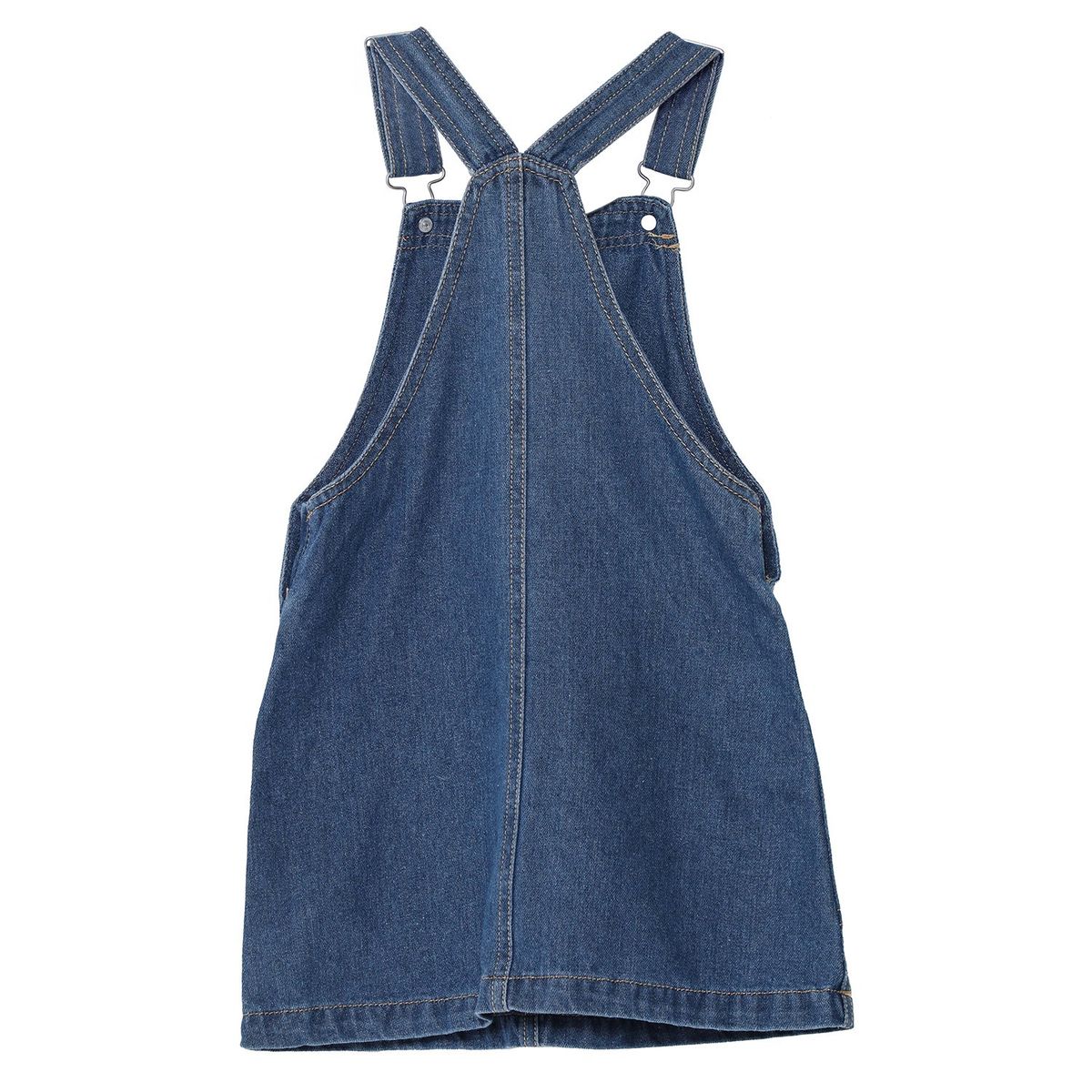 YAMP - Overol Denim Niña Yamp Diseño Flores Casual