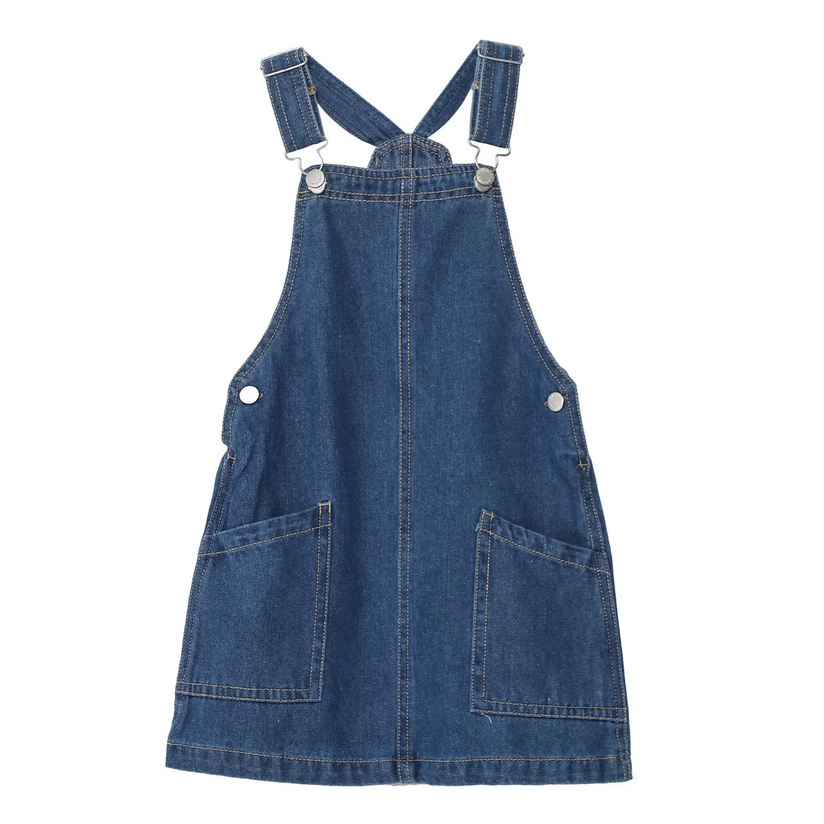 YAMP - Overol Denim Niña Yamp Diseño Flores Casual