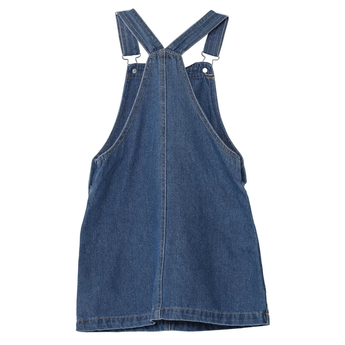 YAMP - Overol Denim Niña Yamp Diseño Flores Casual