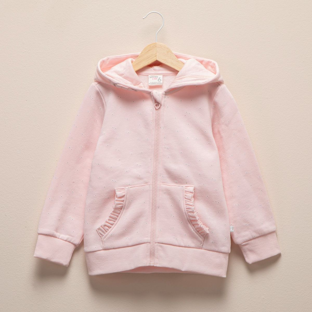 YAMP - Polera Afranelado con Capucha Yamp Niña