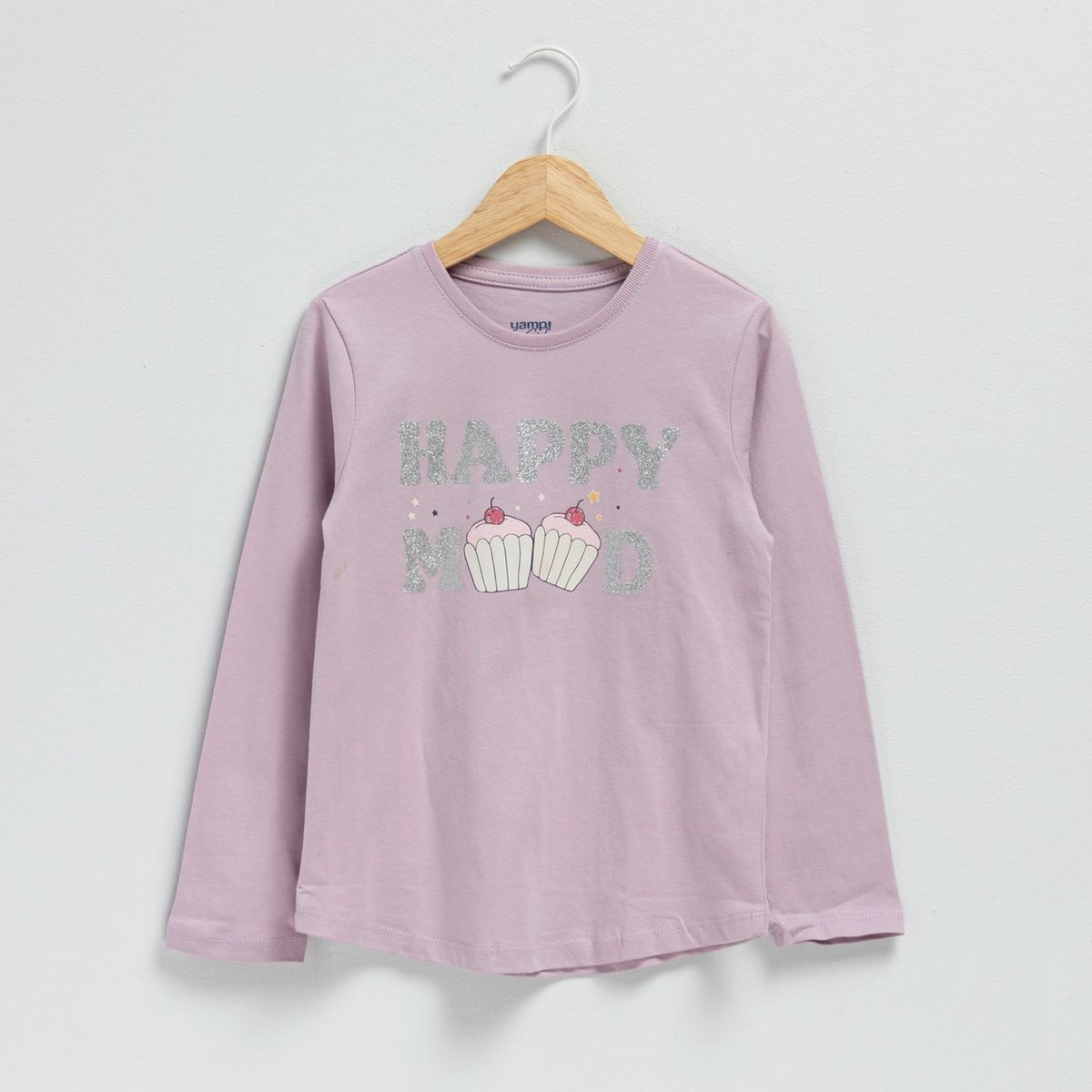 YAMP - Pack 3 Polos Manga Larga Algodón Niña Yamp Estampadas