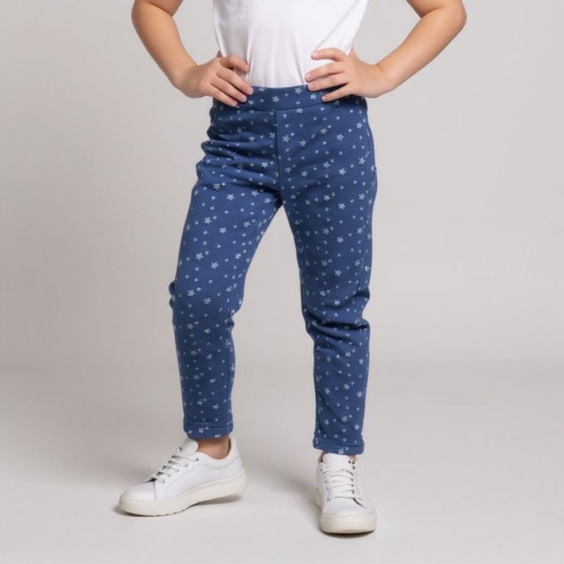 YAMP - Leggins Yamp Forro Peludo Niña Estampada Casual
