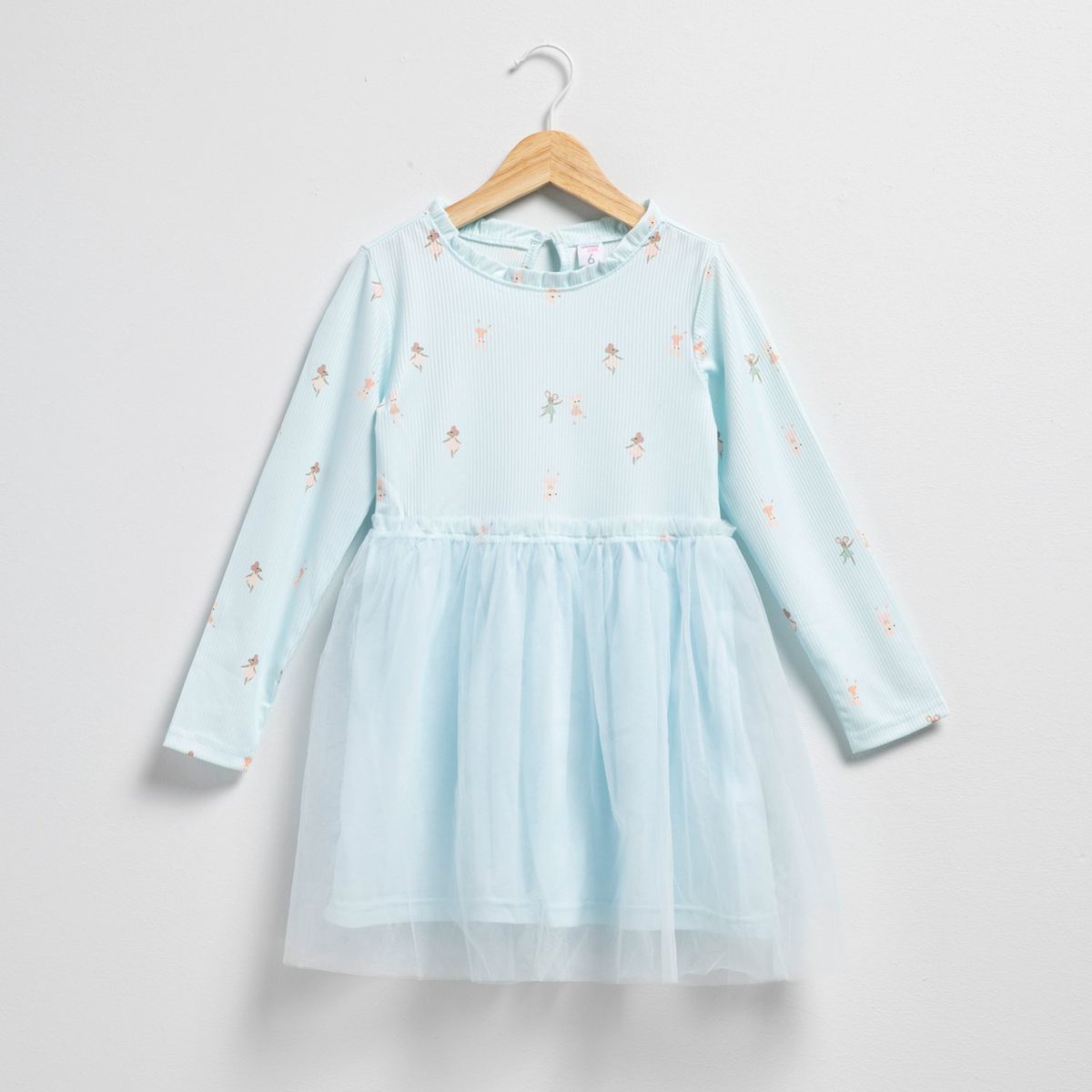 YAMP - Vestido Niña Tutu Manga Larga Yamp