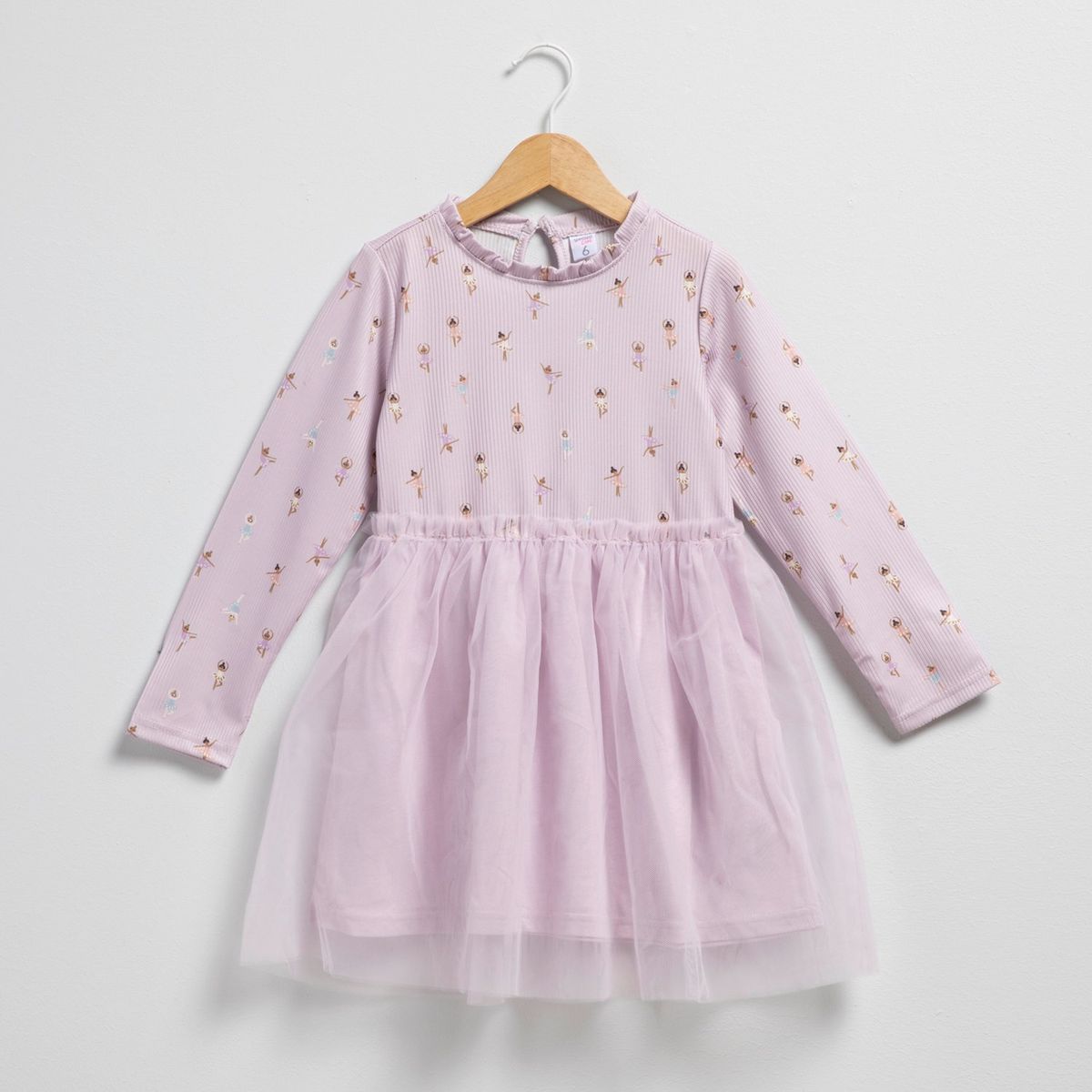 YAMP - Vestido Niña Tutu Manga Larga Yamp