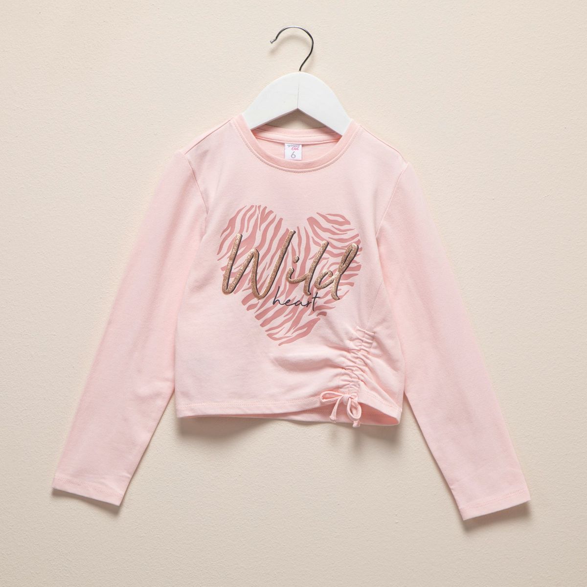 YAMP - Polo Manga Larga Algodón Yamp Niña Estampada Casual