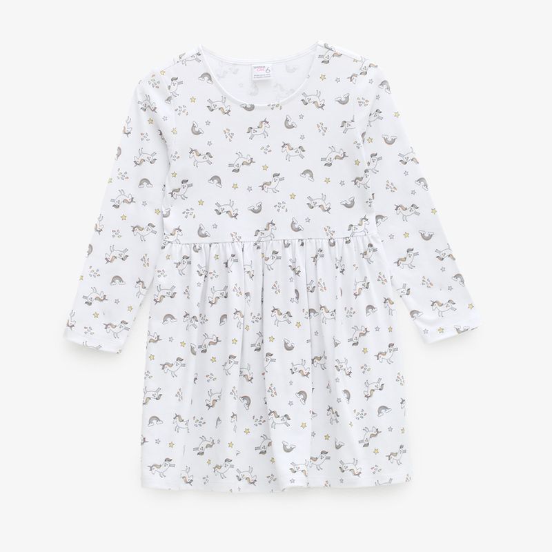 YAMP - Vestido Niña Manga Larga Yamp