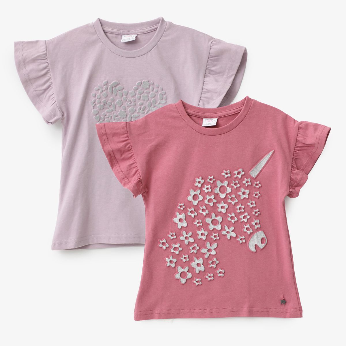 YAMP - Polo Niña Pack X2 Algodón Yamp