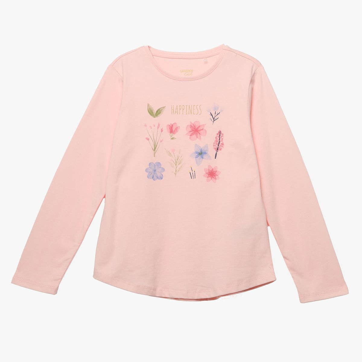 YAMP - Polo Algodón Manga Larga Estampada Niña Yamp