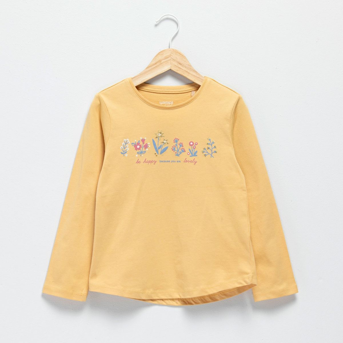 YAMP - Polo Algodón Manga Larga Estampada Niña Yamp