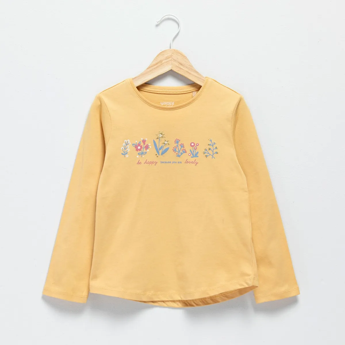 YAMP - Polo Algodón Manga Larga Estampada Niña Yamp