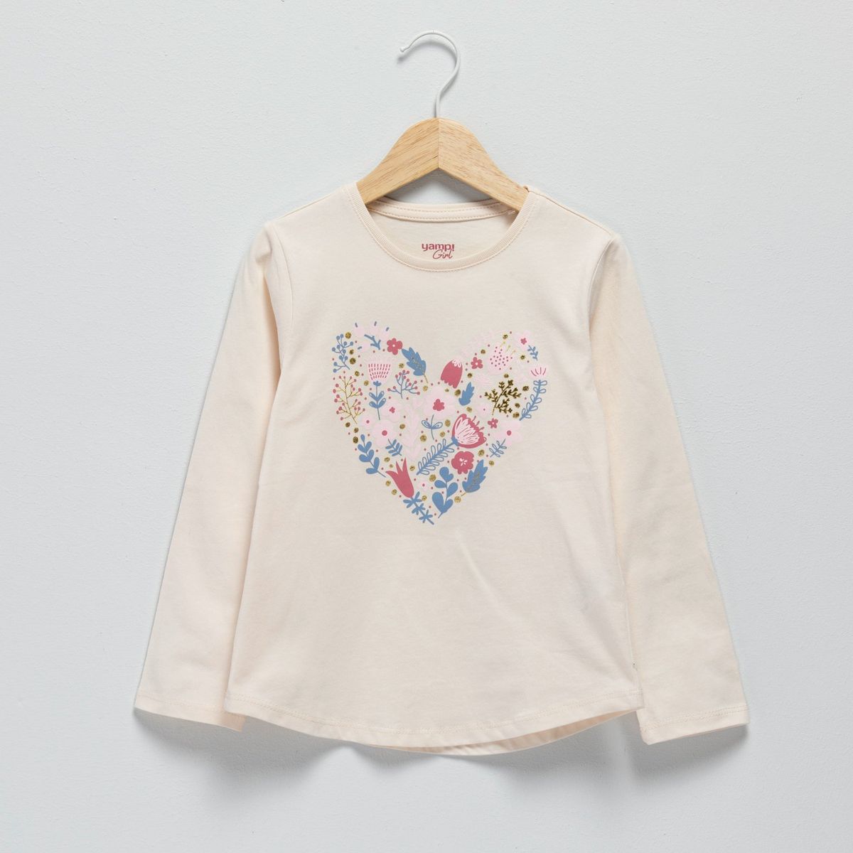 YAMP - Polo Algodón Manga Larga Estampada Niña Yamp