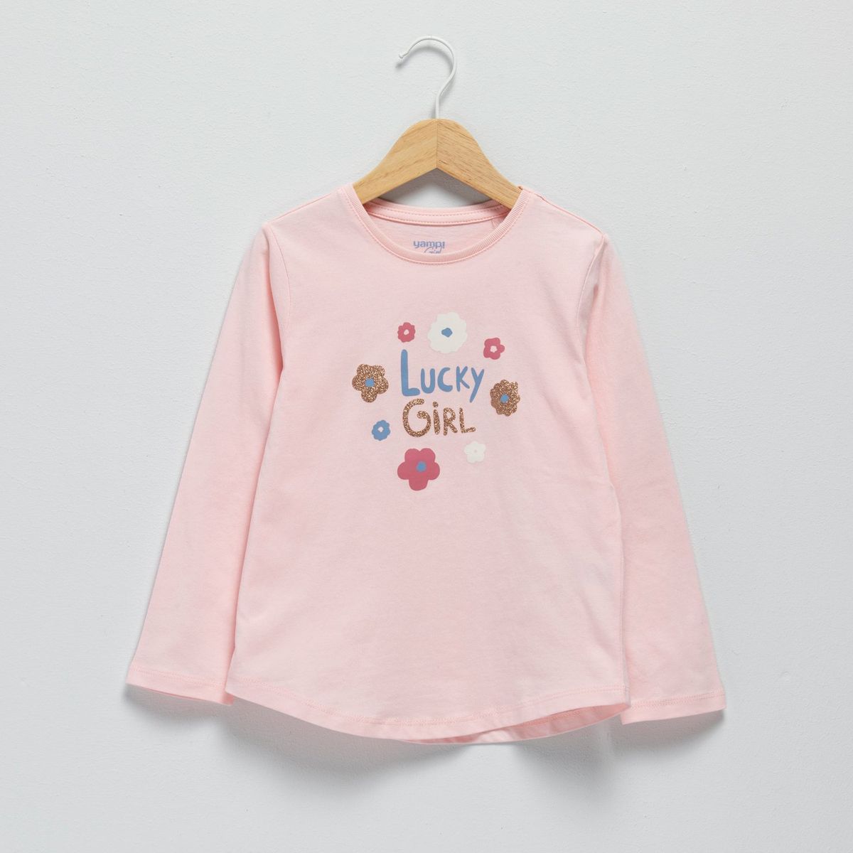 YAMP - Polo Algodón Manga Larga Estampada Niña Yamp