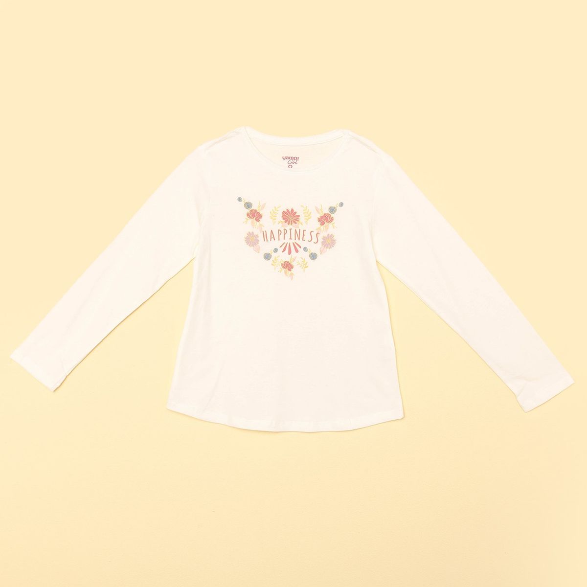 YAMP - Polo Algodón Manga Larga Estampada Niña Yamp