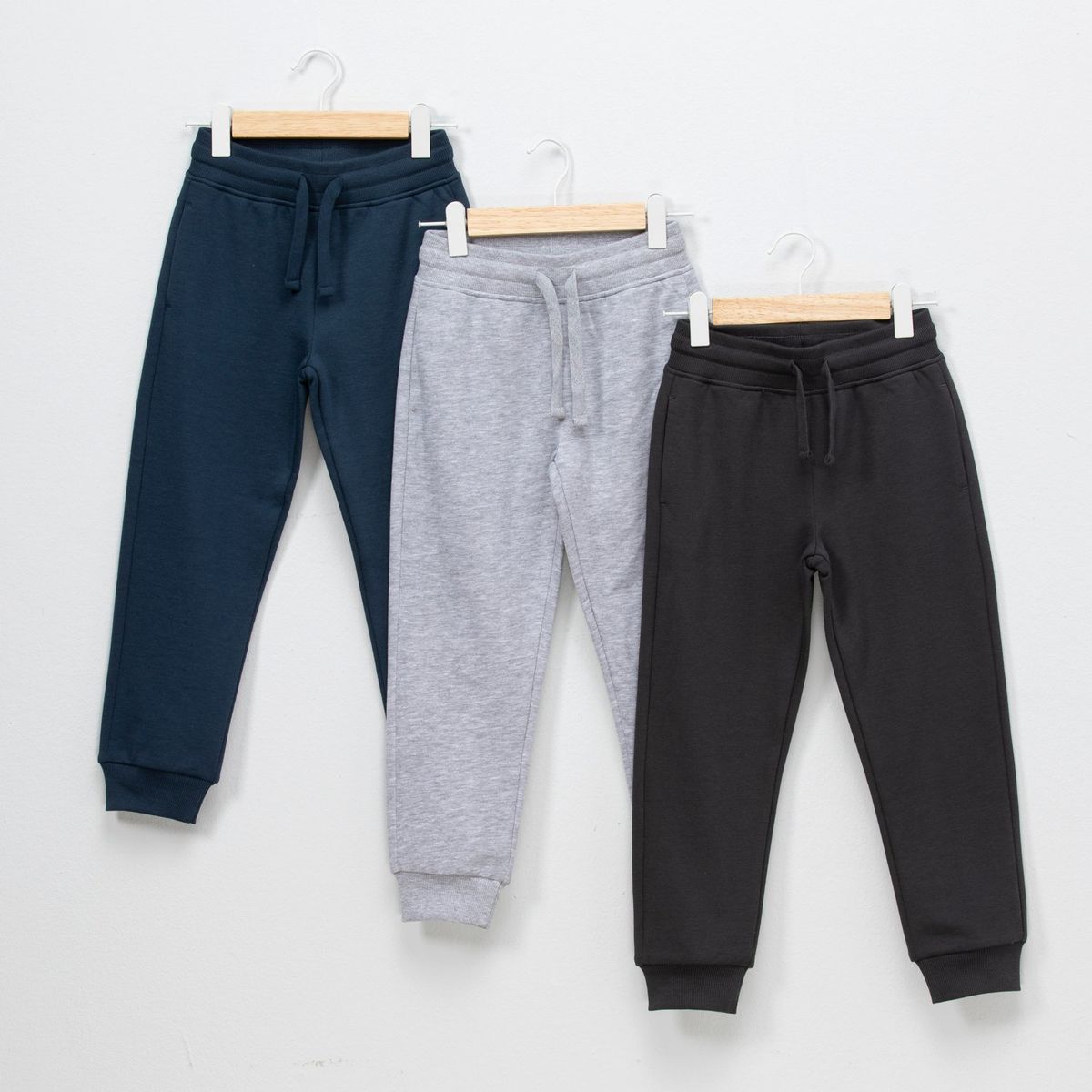 YAMP - Pack 3 Pantalones de Buzo Niño Yamp Polialgodón Deportivo