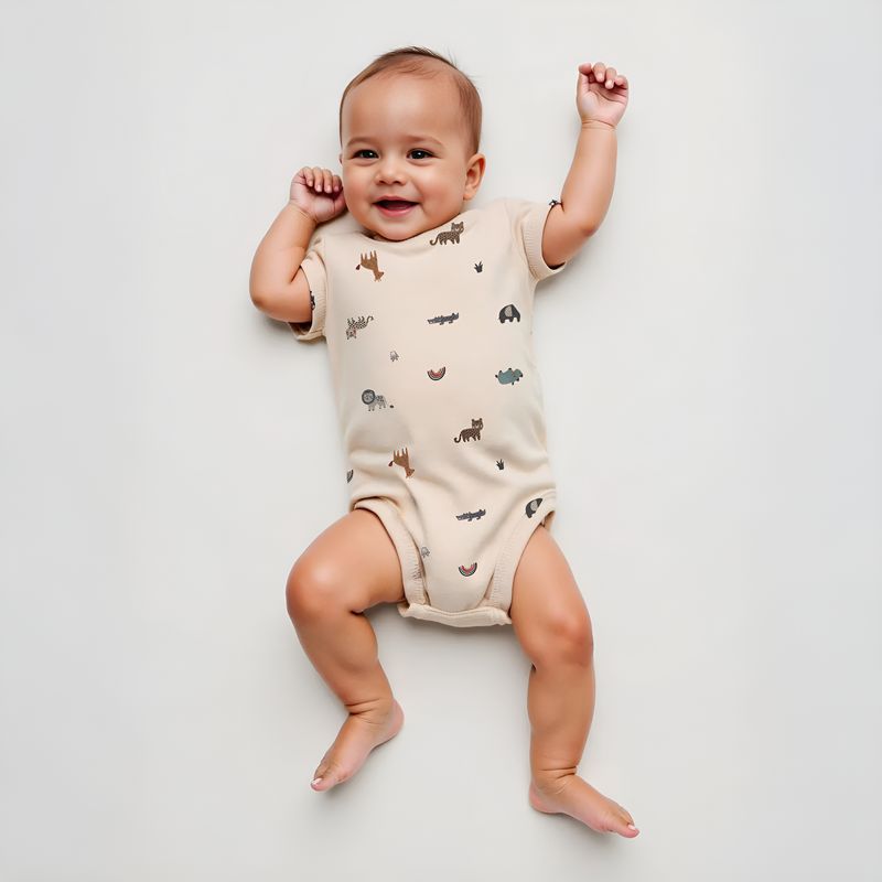 YAMP - Body Bebé Niño Pack X7 Algodón Yamp