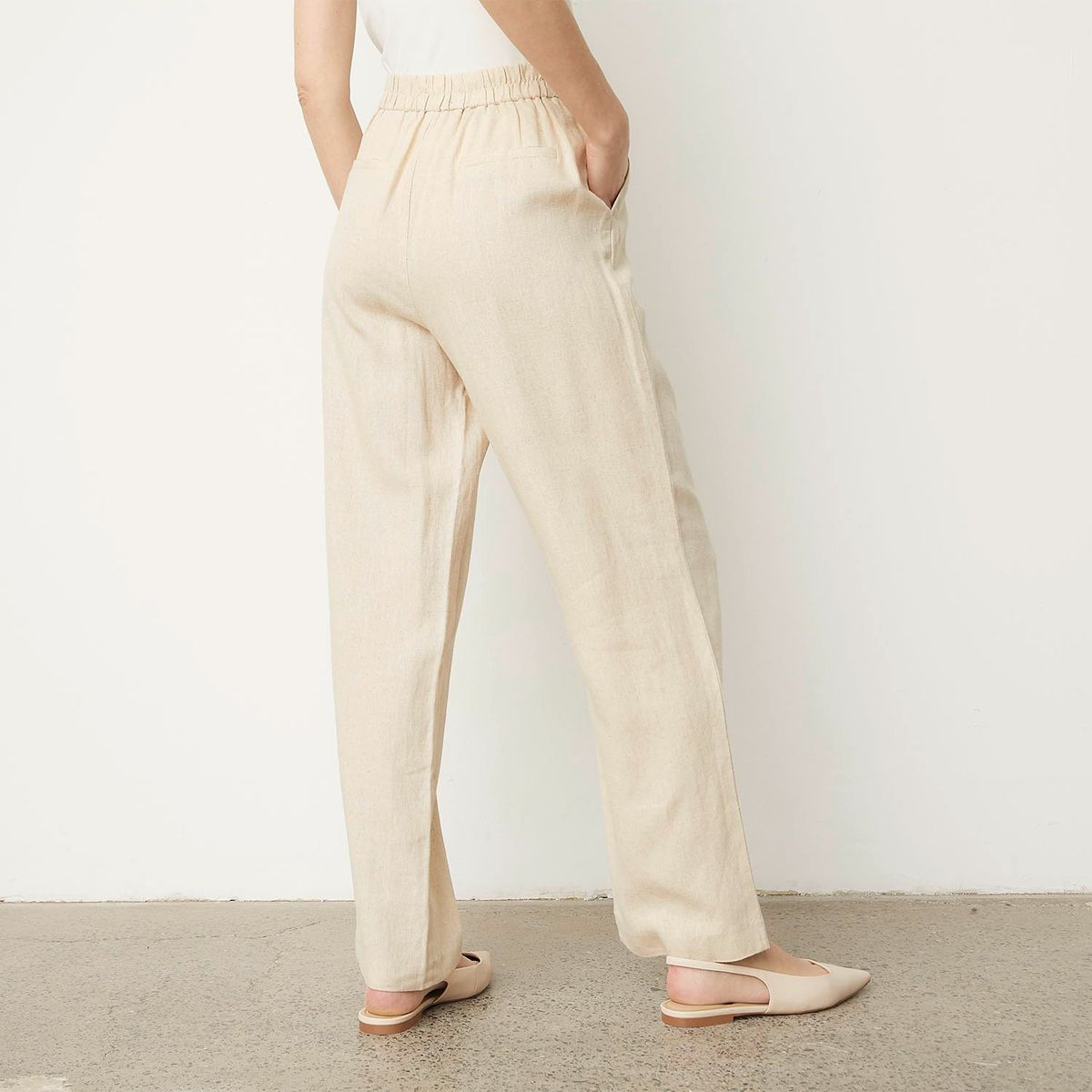 APOLOGY - Pantalón Casual Lino Mujer Apology