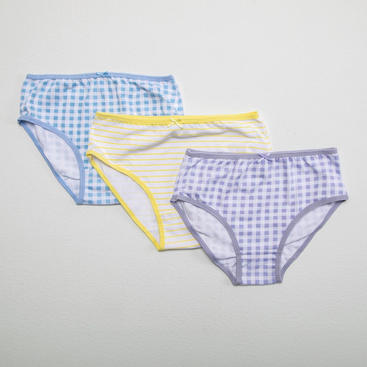 ELEVEN - Calzones Eleven Algodón Niña Pack 3 Diseños Variados