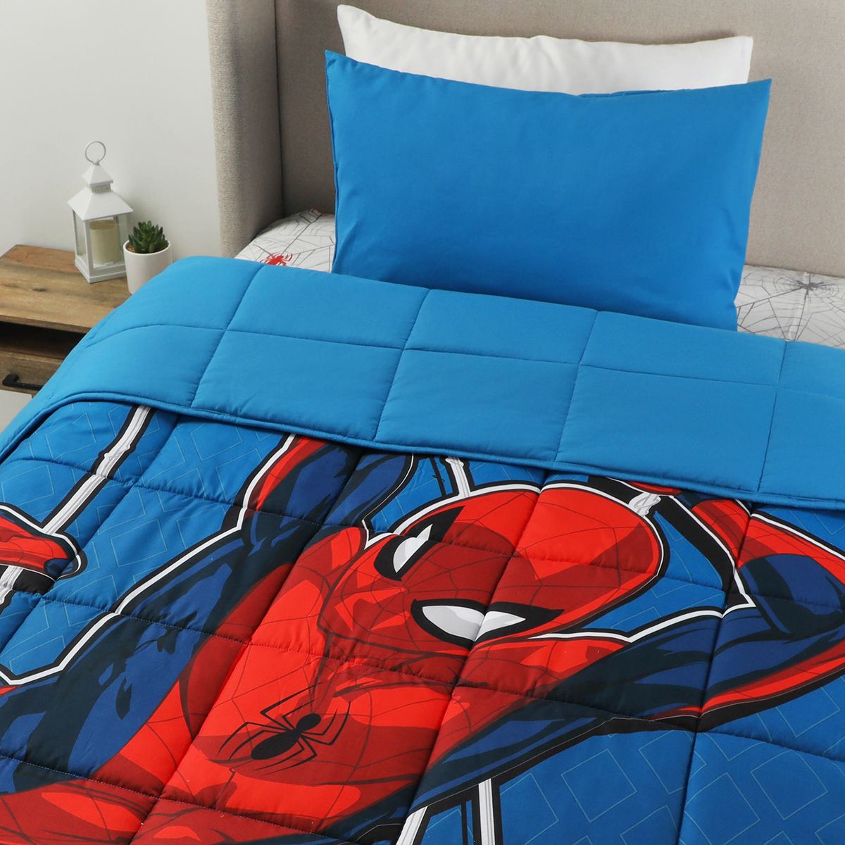 SPIDERMAN - Juego De Cama: Edredón + Juego De Sábanas Spiderman