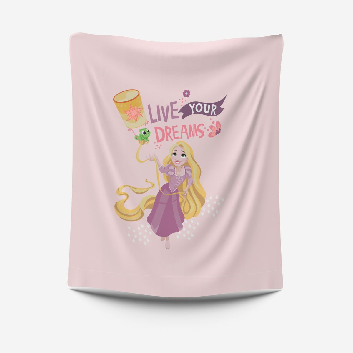 DISNEY - Manta Infantil Rapunzel Disney