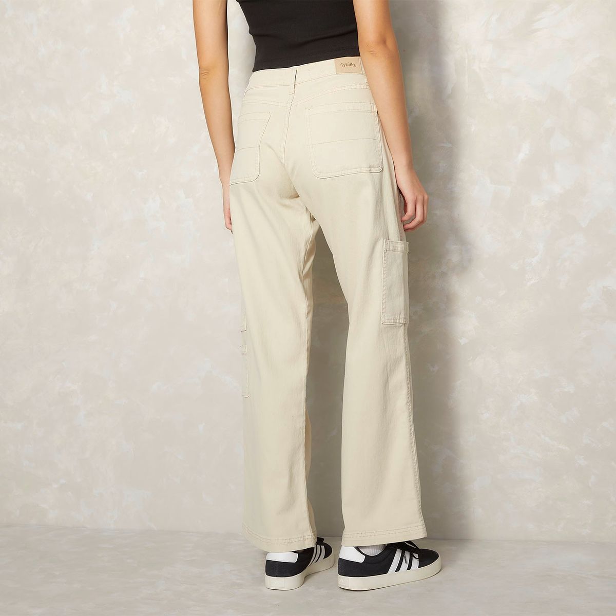 SYBILLA - Pantalón Algodón Mujer Sybilla